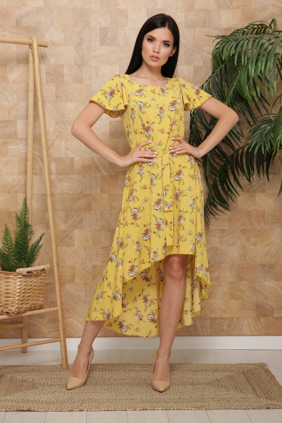 платье "Магия"цветочный принт в интернет-магазине