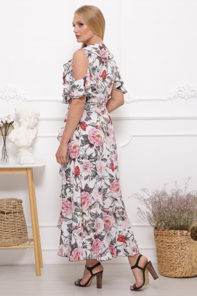 платье"Зефирка"цветочный принт в интернет-магазине фото №2