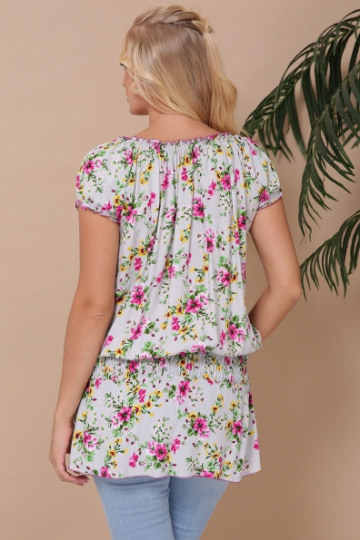 туника "Катюша"серый в интернет-магазине фото №2