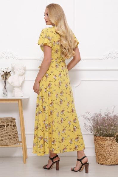 платье"Иви"цветочный принт в интернет-магазине фото №2