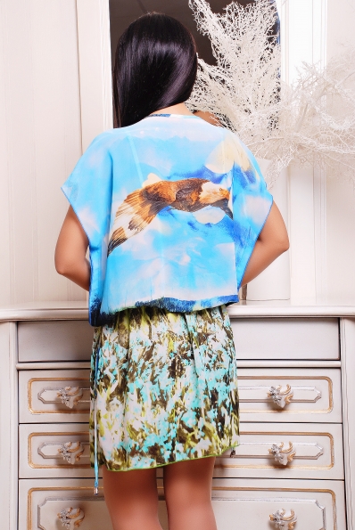 Сарафан "Селия" бирюза в интернет-магазине фото №2