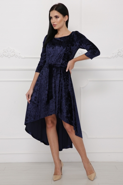 платье "Магия"мрамор синий в интернет-магазине