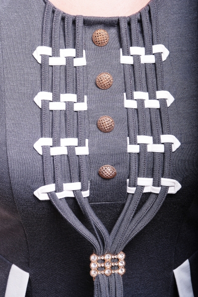 Платье "Мармелад" серый в интернет-магазине фото №3