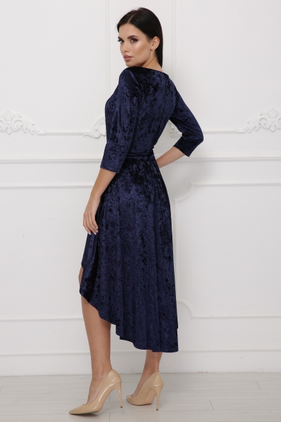 платье "Магия"мрамор синий в интернет-магазине фото №2