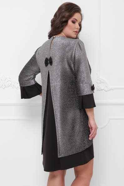 платье "Стела"серебро в интернет-магазине фото №2