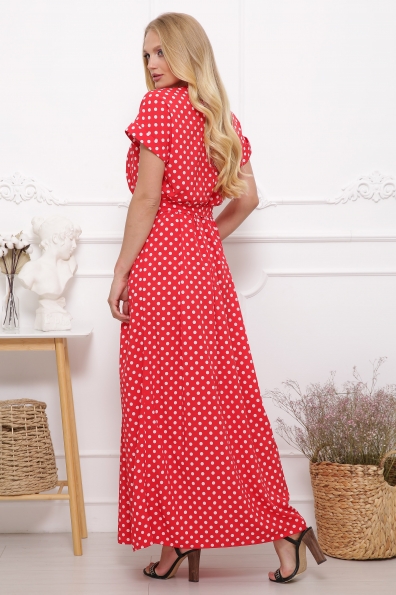 платье"Селена"красный в интернет-магазине фото №2