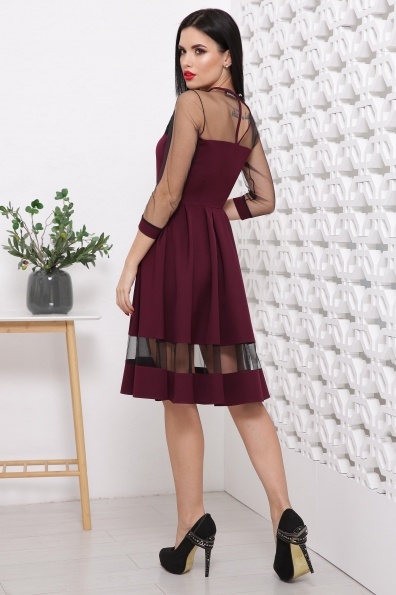 платье "Рио"бордо в интернет-магазине фото №2