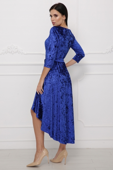 платье "Магия"мрамор электрик в интернет-магазине фото №2