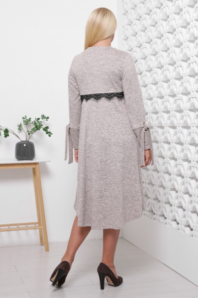 платье "Клео"пудра в интернет-магазине фото №2