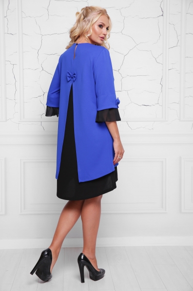 платье "Стела"электрик в интернет-магазине фото №2