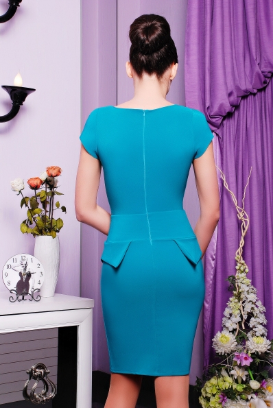 Платье "Кураж"голубой  в интернет-магазине фото №2