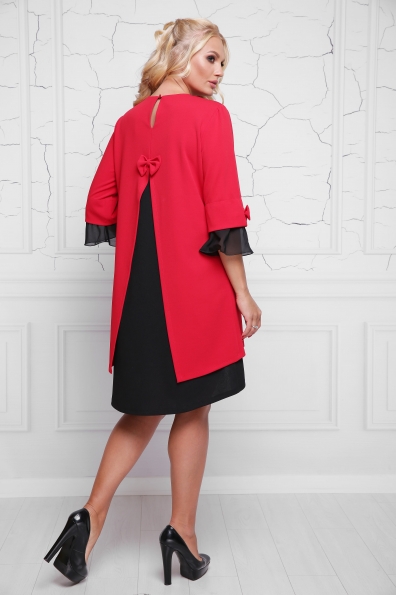 платье "Стела"красный в интернет-магазине фото №2