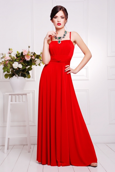 Платье"Анита"красный в интернет-магазине фото №3