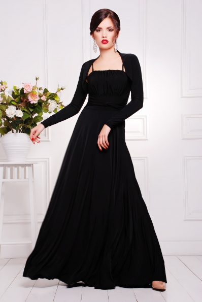 Платье"Анита"черный в интернет-магазине