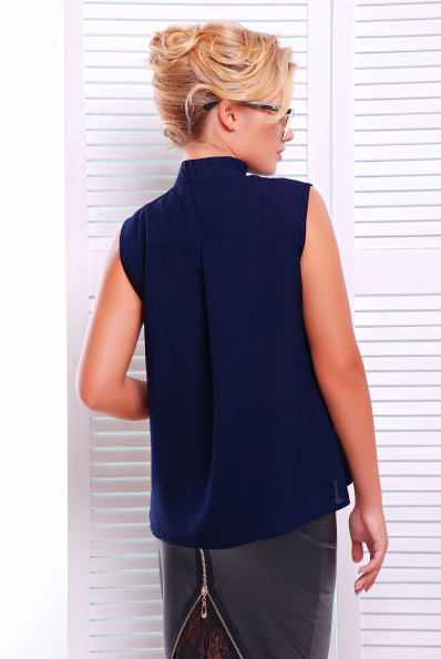 Рубашка "Шейла"синий в интернет-магазине фото №2