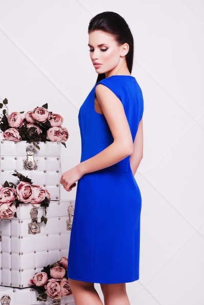 Платье "Женева"электрик в интернет-магазине фото №2