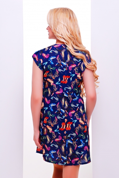 Платье "Бренда"темно-синий в интернет-магазине фото №2