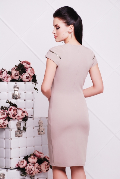 Платье "Карина"беж в интернет-магазине фото №2