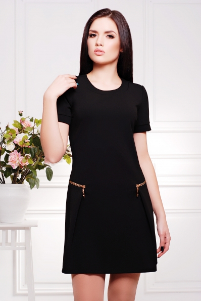 Платье "Настя"черный в интернет-магазине