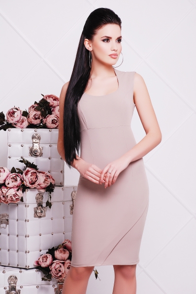 Платье "Жаклин"беж в интернет-магазине
