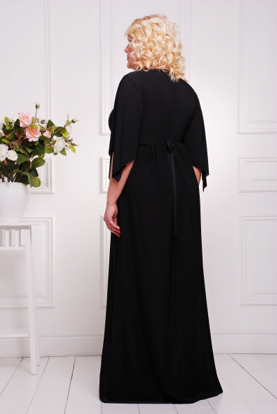 Платье"Алеся"черный в интернет-магазине фото №2