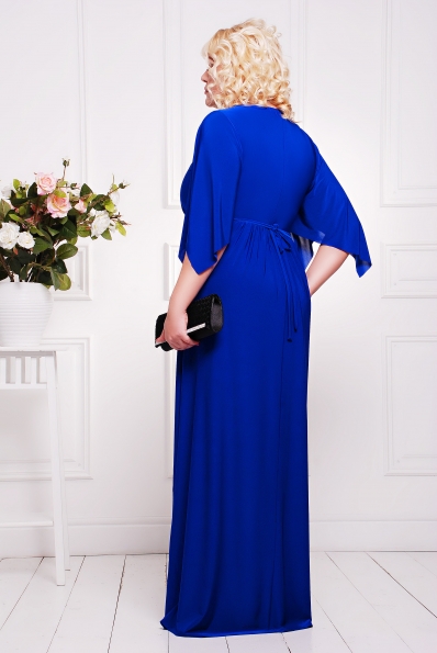 Платье"Алеся"электрик в интернет-магазине фото №2