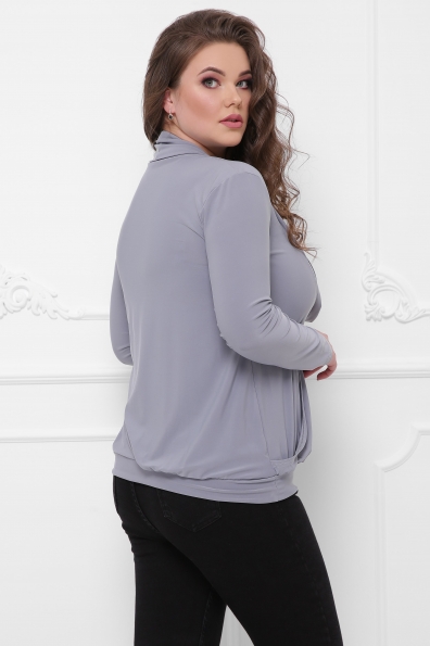 кофта "Джулия"серый в интернет-магазине фото №2