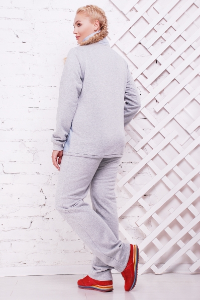 костюм "Николет"светло-серый в интернет-магазине фото №2