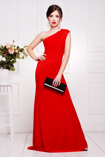 Платье"Юна"красный в интернет-магазине