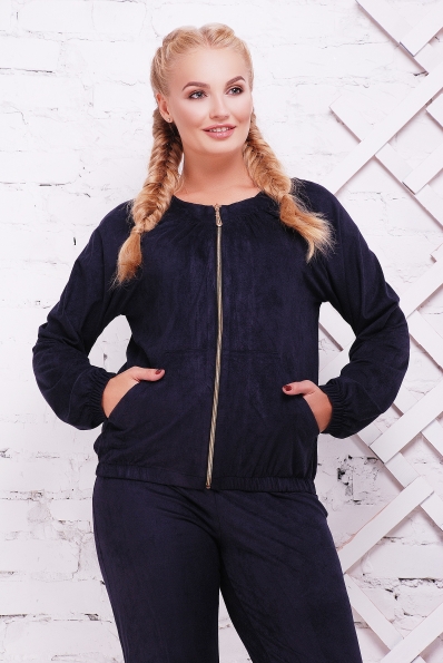 костюм "Муза"темно-синий в интернет-магазине фото №3