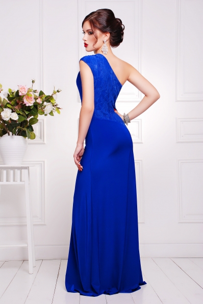 Платье"Юна"электрик в интернет-магазине фото №2