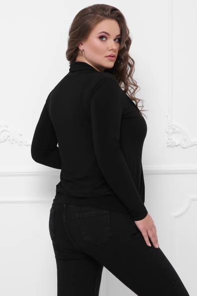 кофта "Джулия"черный в интернет-магазине фото №2