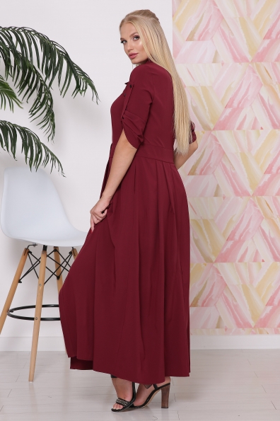 платье "Скарлетт"бордо в интернет-магазине фото №2