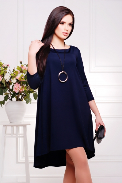 Платье "Солнышко" темно-синий в интернет-магазине
