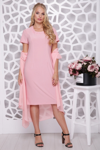 платье "Зефир"персик в интернет-магазине фото №2