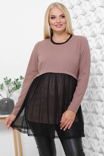 туника "Ваниль"кофе в интернет-магазине