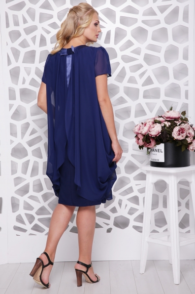 платье "Нежность"темно-синий в интернет-магазине фото №2