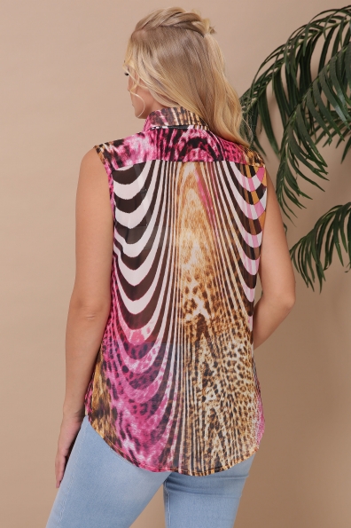 блуза "Ядвига"розовый в интернет-магазине фото №2