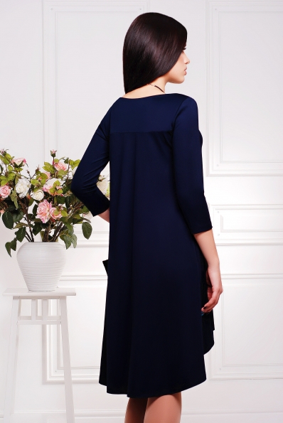 Платье "Солнышко" темно-синий в интернет-магазине фото №2