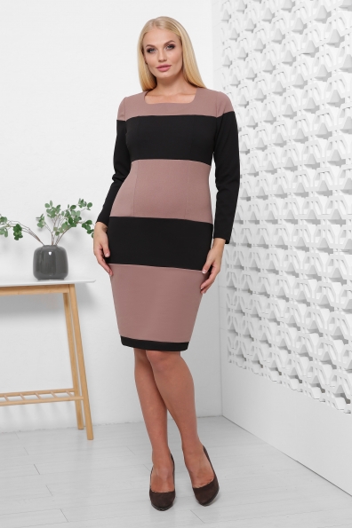 платье "Камила"кофе в интернет-магазине