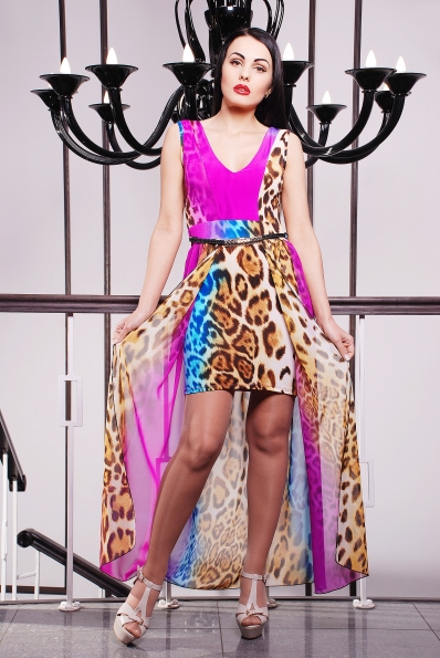 Сарафан "Пинаколада "длинный розовый в интернет-магазине