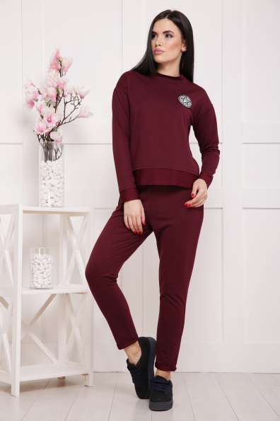 Костюм "Кантри"бордо в интернет-магазине