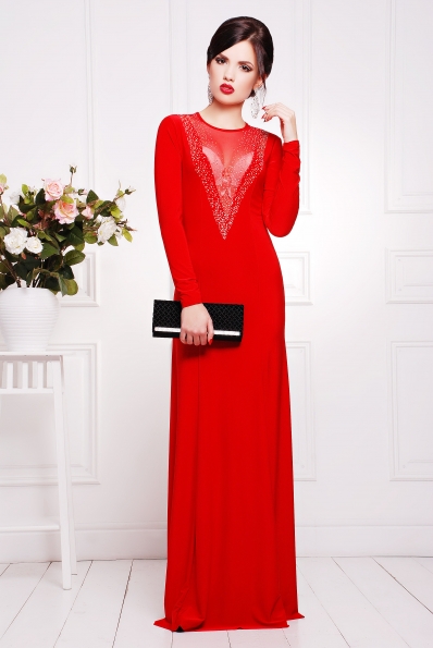 Платье "Аркадия"красный в интернет-магазине