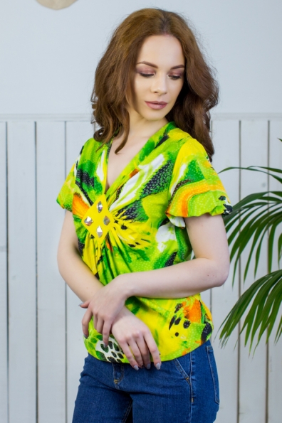 футболка "Ульяна"салатовый в интернет-магазине