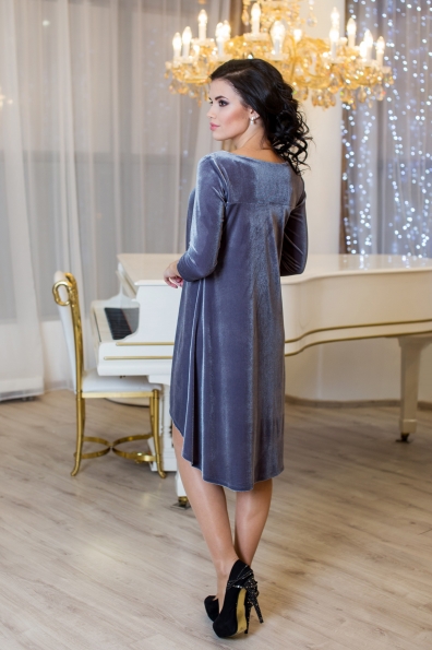 Платье "Солнышко"серый в интернет-магазине фото №2
