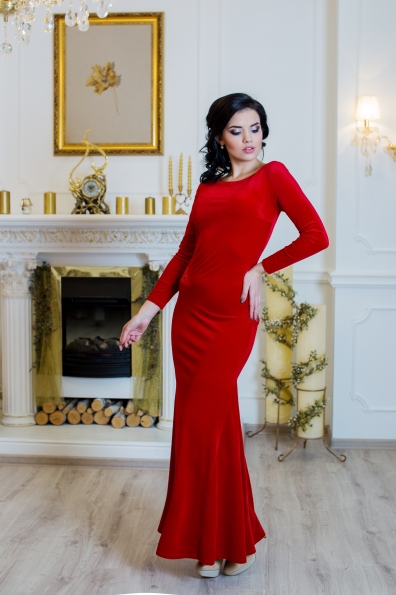 Платье "Пэрис"красный в интернет-магазине