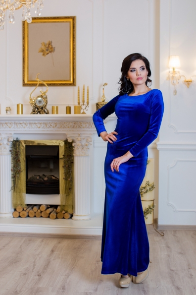 Платье "Пэрис"электрик в интернет-магазине