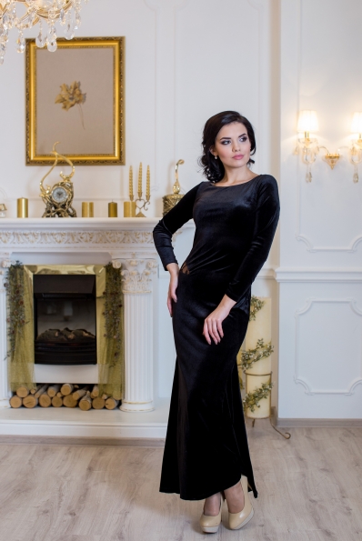 Платье "Пэрис"черный в интернет-магазине