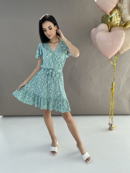 платье Яна бирюза в интернет-магазине фото №2
