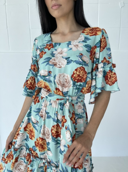 платье Гламур цветной принт в интернет-магазине фото №2